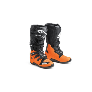 Descubre las Botas alpinestars tech 7 mx: Innovación todoterreno con microfibra resistente, protección TPU y diseño exclusivo KTM. ¡Supera tus límites!